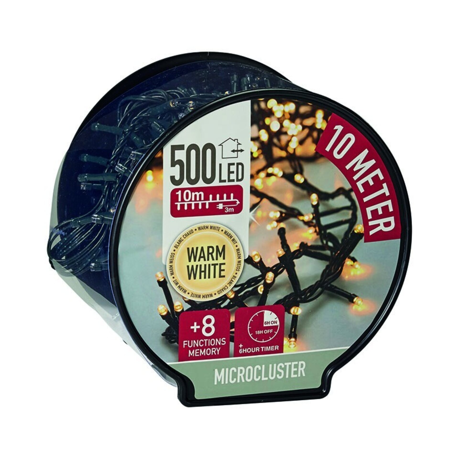 Microcluster 500 LED Blanco Cálido - 1